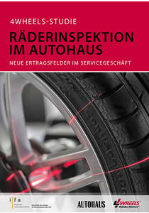 4Wheels-Studie Räderinspektion im Autohaus